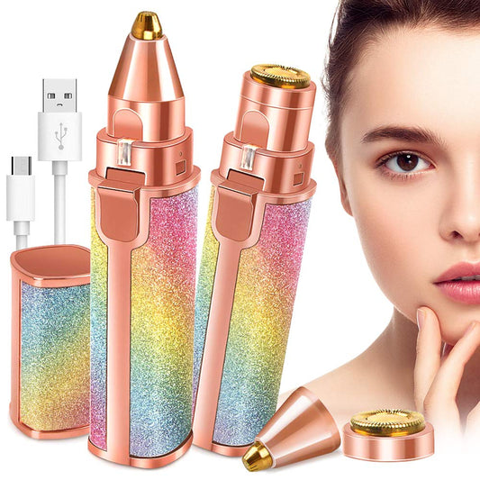 3-in-1 Trimmer & Facial Hair Remover – Rechargeable Shaver for Men And Women.