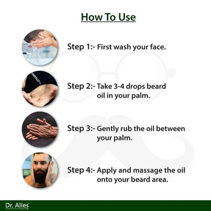 (Buy 1 Get 1 Free)Dr. Alies Beard Growth Oil.